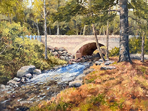 Image of Lance Montross' painting, Awaiting Spring 